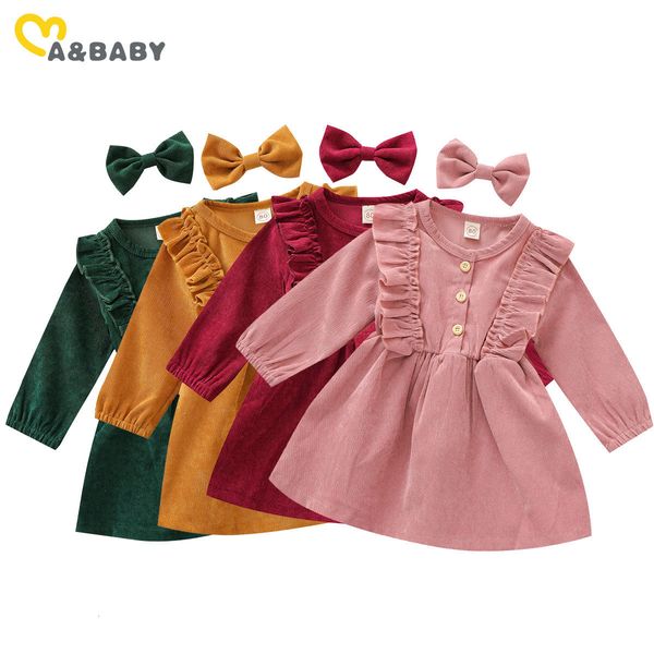 girls dresses ma baby 6m5y spring autumn children kid corduroy vintage long sleeve ruffles tutu for 230217, Red;yellow
girls dresses ma baby 6m5y spring autumn children kid corduroy vintage long sleeve ruffles tutu for 230217, Red;yellow