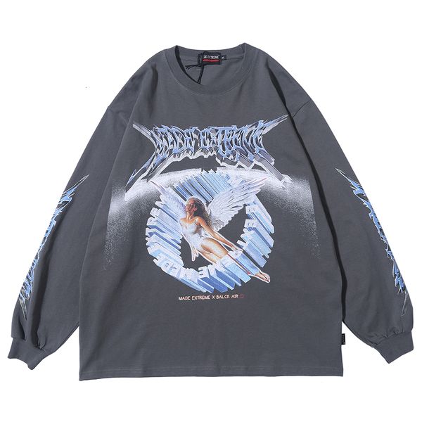 women's tshirt long sleeve retro graphic tees angel clothes oversized t drop clothing fashion streetwear 230217, White
women's tshirt long sleeve retro graphic tees angel clothes oversized t drop clothing fashion streetwear 230217, White