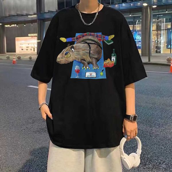 men's t-shirts capybara workout pattern t shirts funny harajuku graphic print tshirt kaii men women fashion oversized casual loose tshi, White;black
men's t-shirts capybara workout pattern t shirts funny harajuku graphic print tshirt kaii men women fashion oversized casual loose tshi, White;black