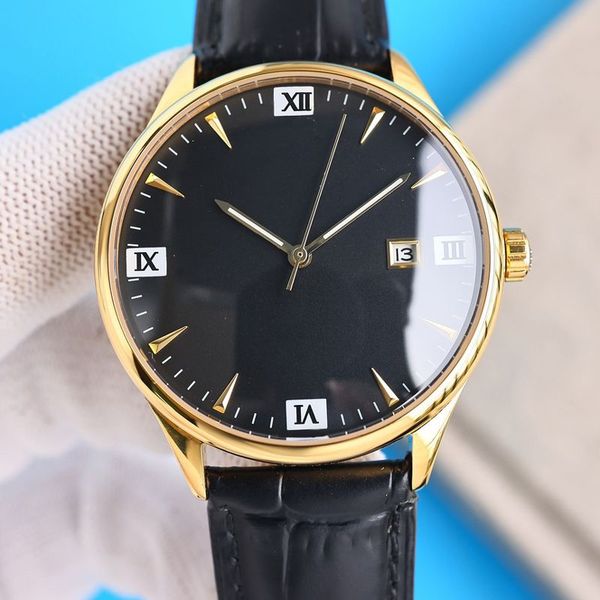 classic watch 40mm automatic mechanical watch business leather watch waterproof luxury, Slivery;golden
classic watch 40mm automatic mechanical watch business leather watch waterproof luxury, Slivery;golden