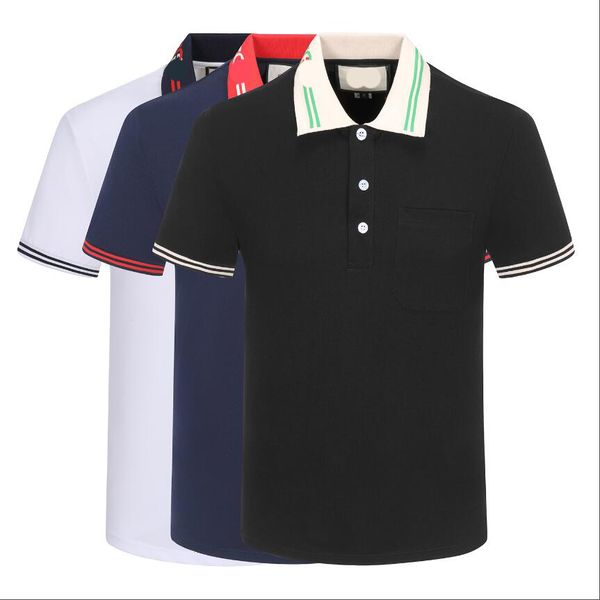 spring summer man designer men's polos t shirt tees high-end stylist letter cotton v neck men tees woman tshirts luxury casual couple, White;black
spring summer man designer men's polos t shirt tees high-end stylist letter cotton v neck men tees woman tshirts luxury casual couple, White;black