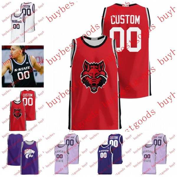 college basketball wears custom ncaa kansas state wildcats basketball jersey 11 keyontae johnson 1 markquis nowell 3 david n'guessan 4, Black
college basketball wears custom ncaa kansas state wildcats basketball jersey 11 keyontae johnson 1 markquis nowell 3 david n'guessan 4, Black