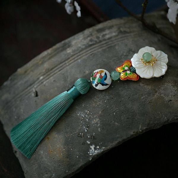 pins brooches chinese style handmade vintage tassel cloisonne pearl green brooch kimonocheongsam accessories pendant dress decoration 230216, Gray
pins brooches chinese style handmade vintage tassel cloisonne pearl green brooch kimonocheongsam accessories pendant dress decoration 230216, Gray