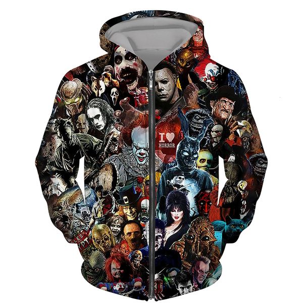 men's tracksuits horror the clown 3d printed zipper hoodies menwomen halloween party cosplay sweatshirt hoody clothing thin hooded jack, Gray
men's tracksuits horror the clown 3d printed zipper hoodies menwomen halloween party cosplay sweatshirt hoody clothing thin hooded jack, Gray