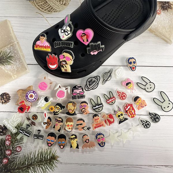 anime charms wholesale childhood memories bad bunny series funny gift cartoon charms shoe accessories pvc decoration buckle soft rubber clog, Blue
anime charms wholesale childhood memories bad bunny series funny gift cartoon charms shoe accessories pvc decoration buckle soft rubber clog, Blue