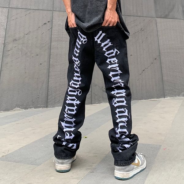 men's jeans ripped hip hop hole embroidery korean oversize straight black vibe denim trousers loose harajuku retro jean pants 230216, Blue
men's jeans ripped hip hop hole embroidery korean oversize straight black vibe denim trousers loose harajuku retro jean pants 230216, Blue