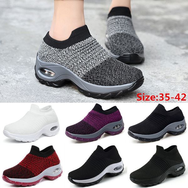 dress shoes women's vulcanize women sneakers non-slip air cushion lightweight and breathable hiking socks 230217, Black
dress shoes women's vulcanize women sneakers non-slip air cushion lightweight and breathable hiking socks 230217, Black