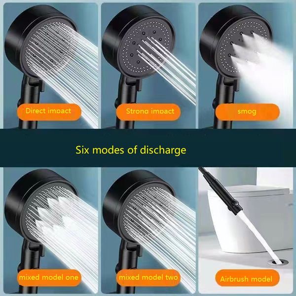 six-speed pressurized shower darth vader shower head shower meticulous water flow handheld shower tube set good after-sales service quality
six-speed pressurized shower darth vader shower head shower meticulous water flow handheld shower tube set good after-sales service quality