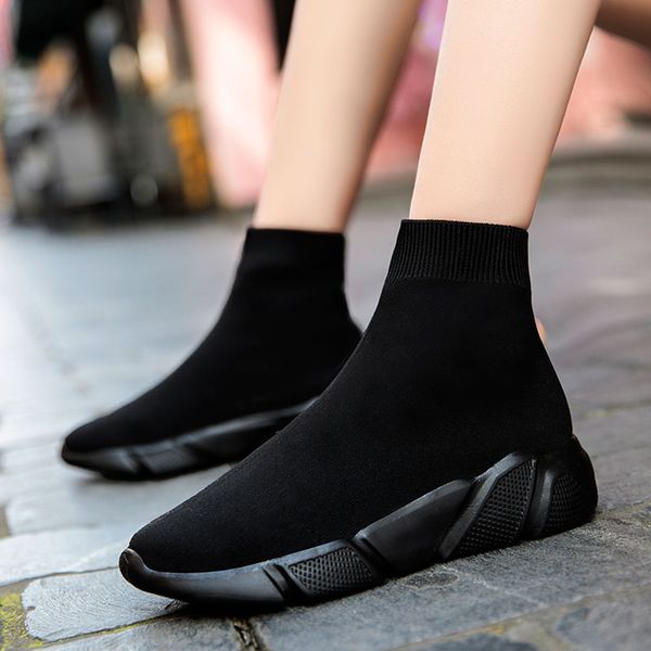 mwy socks running shoes women's sneakers sports shoes for women man breathable casual elasticity platform vulcanize ankle boots, Black
mwy socks running shoes women's sneakers sports shoes for women man breathable casual elasticity platform vulcanize ankle boots, Black