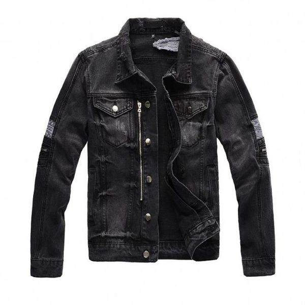 2021 new denim jacket high fashion bomber denim slim windbreaker jacket mens jean clothing313v, Black;brown
2021 new denim jacket high fashion bomber denim slim windbreaker jacket mens jean clothing313v, Black;brown