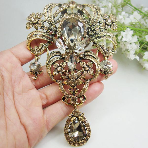 pins brooches 512" vintage woman flower pendant brooch pin brown crystal 230216, Gray
pins brooches 512" vintage woman flower pendant brooch pin brown crystal 230216, Gray