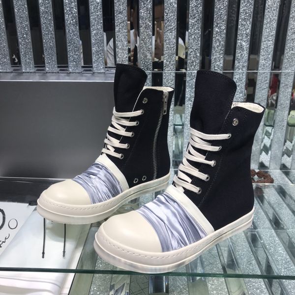 2023ogman high shoes rick boots owenscanvas ro sneakers lace up flat shoes hip hop punk chunky combat booties, Black
2023ogman high shoes rick boots owenscanvas ro sneakers lace up flat shoes hip hop punk chunky combat booties, Black