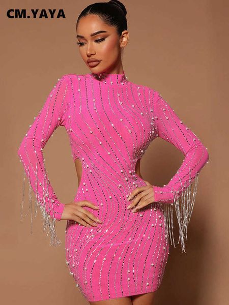 casual dresses cmyaya women vintage chic cutout waist pearl beading diamonds tassel long sleeve bodycon midi dress autumn winter dresses z02, Black;gray
casual dresses cmyaya women vintage chic cutout waist pearl beading diamonds tassel long sleeve bodycon midi dress autumn winter dresses z02, Black;gray