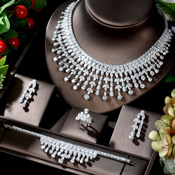 wedding jewelry sets hibride fashion white aaa cz zirconia leaf earring necklace for women bridal weddings bijoux femme ensembl n480 230216, Slivery;golden
wedding jewelry sets hibride fashion white aaa cz zirconia leaf earring necklace for women bridal weddings bijoux femme ensembl n480 230216, Slivery;golden