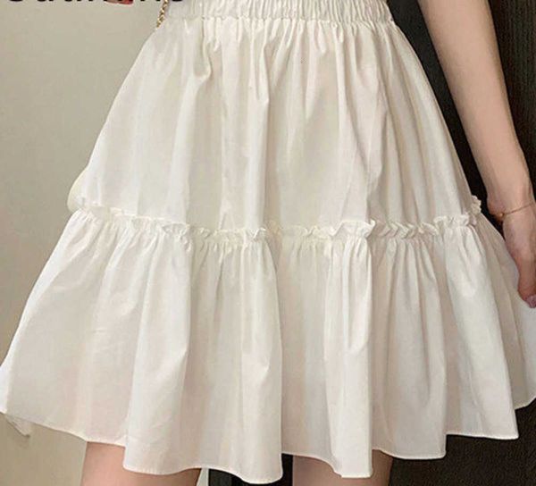 2023 new summer white womens with shorts high waist a-line black puffy cake student lady beach skirt
2023 new summer white womens with shorts high waist a-line black puffy cake student lady beach skirt