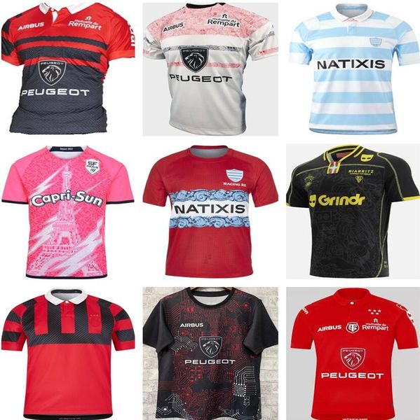 22 23 biarritz racing 92 rugby jersey 2022 2023 stade francais paris union bordeaux begles home away perpignan ernest wallon shirt, Black;gray
22 23 biarritz racing 92 rugby jersey 2022 2023 stade francais paris union bordeaux begles home away perpignan ernest wallon shirt, Black;gray