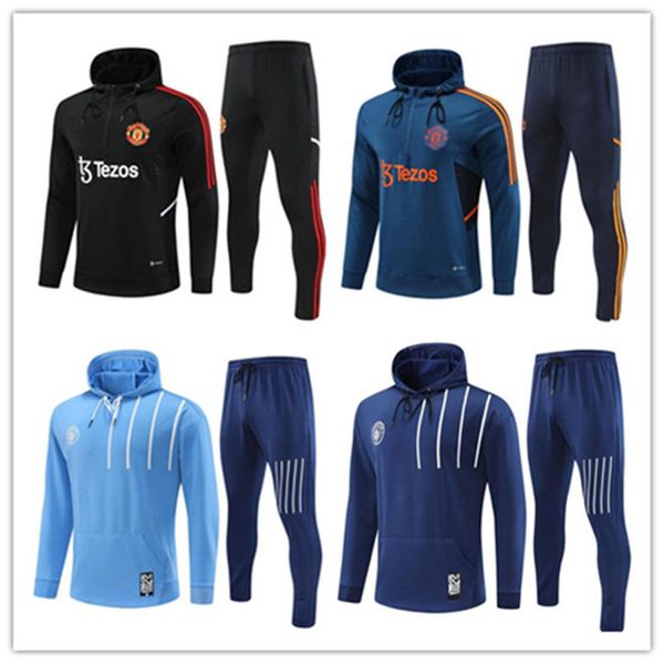 2022 2023 manchester hoodie suit city soccer tracksuit 22 23 men kids uniteds football training suit survetement foot chandal jogging kits s, Black
2022 2023 manchester hoodie suit city soccer tracksuit 22 23 men kids uniteds football training suit survetement foot chandal jogging kits s, Black