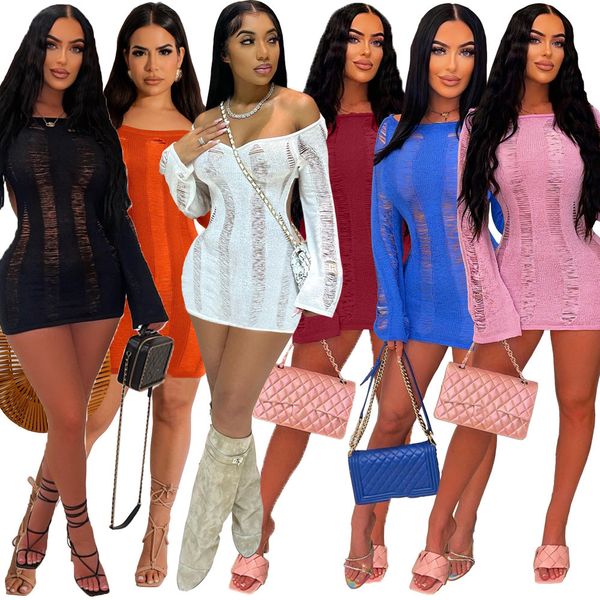 2023 designer backless dresses summer women long sleeve bodycon dress spring hollow out see through mini dress night club wear wholesale ite, Black;gray
2023 designer backless dresses summer women long sleeve bodycon dress spring hollow out see through mini dress night club wear wholesale ite, Black;gray