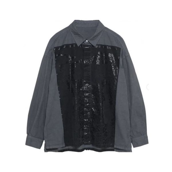22fw japanese fashion vintage jackets men's women shirts stitching ink washed classic autumn winter cardigan high street trend fashion, Black;brown
22fw japanese fashion vintage jackets men's women shirts stitching ink washed classic autumn winter cardigan high street trend fashion, Black;brown