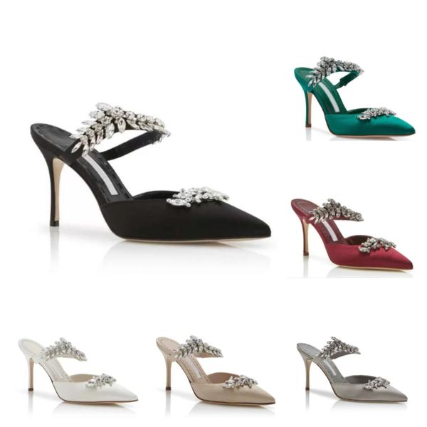 23s luxury lurum sandals shoes for women's high heels leaf crystal-embellished satin mules strappy sandalias slippers shoe pointed toe, Black
23s luxury lurum sandals shoes for women's high heels leaf crystal-embellished satin mules strappy sandalias slippers shoe pointed toe, Black