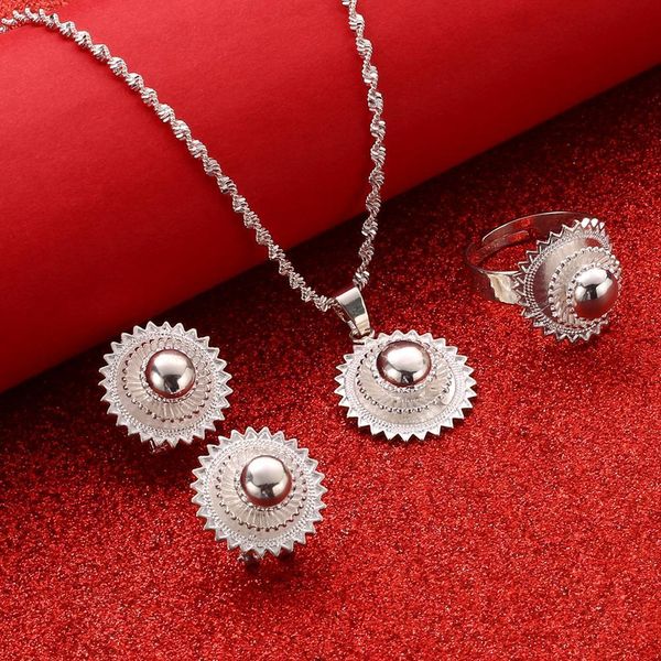 wedding jewelry sets ethiopian silver color pendant necklaces earrings ring habesha 230216, Slivery;golden
wedding jewelry sets ethiopian silver color pendant necklaces earrings ring habesha 230216, Slivery;golden