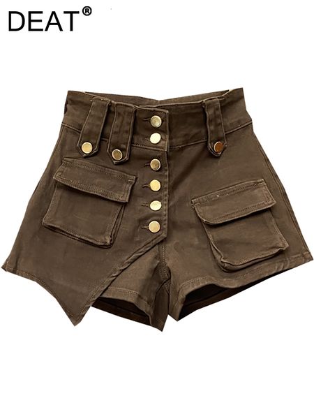 women's shorts deat fashion denim single breasted high waist pocket straight solid color short jeans spring 2023 17a6424 230217, White;black
women's shorts deat fashion denim single breasted high waist pocket straight solid color short jeans spring 2023 17a6424 230217, White;black