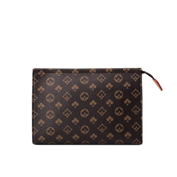 2023 hand bag travel toiletry pouch 26cm protection makeup clutch men women leather waterproof cosmetic bags for womens with dustbag, Red;black
2023 hand bag travel toiletry pouch 26cm protection makeup clutch men women leather waterproof cosmetic bags for womens with dustbag, Red;black