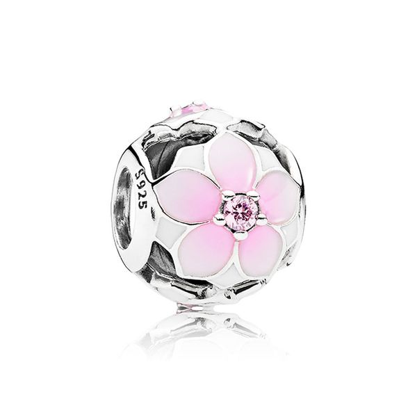 openwork pink magnolia flower charm real sterling silver for pandora jewelry snake chain bracelet bangle necklace making components charms w, Bronze;silver
openwork pink magnolia flower charm real sterling silver for pandora jewelry snake chain bracelet bangle necklace making components charms w, Bronze;silver