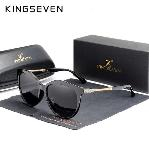 kingseven 2023 polarized women sunglasses gradient lens luxury sun glasses brand lentes de sol mujer, White;black
kingseven 2023 polarized women sunglasses gradient lens luxury sun glasses brand lentes de sol mujer, White;black