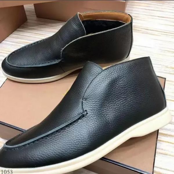 leather mens real loro walk high shoes luxury sneakers lock designer flats slip-on dress shoe boots 45 46 x834, Black
leather mens real loro walk high shoes luxury sneakers lock designer flats slip-on dress shoe boots 45 46 x834, Black