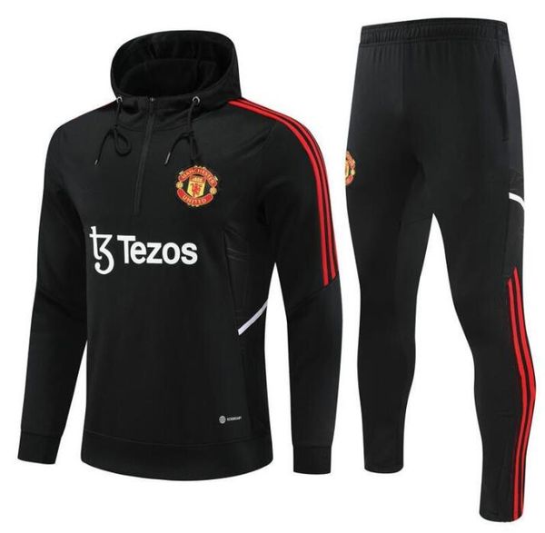 2022 2023 rashford manchester hoodie suit soccer tracksuit 22 23 men kids uniteds football training suit survetement foot chandal jogging ki, Black
2022 2023 rashford manchester hoodie suit soccer tracksuit 22 23 men kids uniteds football training suit survetement foot chandal jogging ki, Black