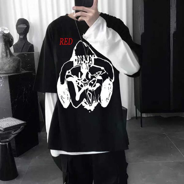 men's t-shirts swedish rapper bladee 333 tshirt man cotton rock punk streetwear drain gang red light character skate hip hop men women, White;black
men's t-shirts swedish rapper bladee 333 tshirt man cotton rock punk streetwear drain gang red light character skate hip hop men women, White;black