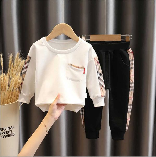autumn spring boys baby clothing sets tracksuits kids long sleeve t shirt pants 2pcs set children suit boy outfits child sportswear, White
autumn spring boys baby clothing sets tracksuits kids long sleeve t shirt pants 2pcs set children suit boy outfits child sportswear, White