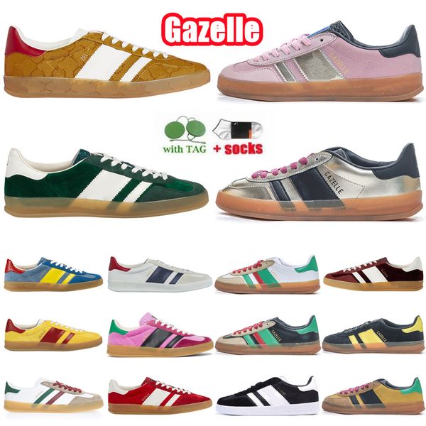 xad gazelle casual shoes fashion luxury sneaker men women designer white suede black leather blue velvet retro striped low flat shoes size 3
xad gazelle casual shoes fashion luxury sneaker men women designer white suede black leather blue velvet retro striped low flat shoes size 3
