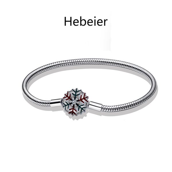 charm bracelets hebeier christmas snowflake womens classic s925 sterling silver snake bone bracelet beads diy premium jewelry gift 230216, Golden;silver
charm bracelets hebeier christmas snowflake womens classic s925 sterling silver snake bone bracelet beads diy premium jewelry gift 230216, Golden;silver