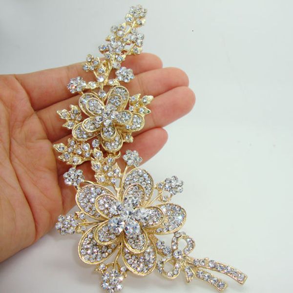 pins brooches ttjewelry elegant luxury rose long flower leaf gold plate art nouveau brooch pin clear crystal 230216, Gray
pins brooches ttjewelry elegant luxury rose long flower leaf gold plate art nouveau brooch pin clear crystal 230216, Gray
