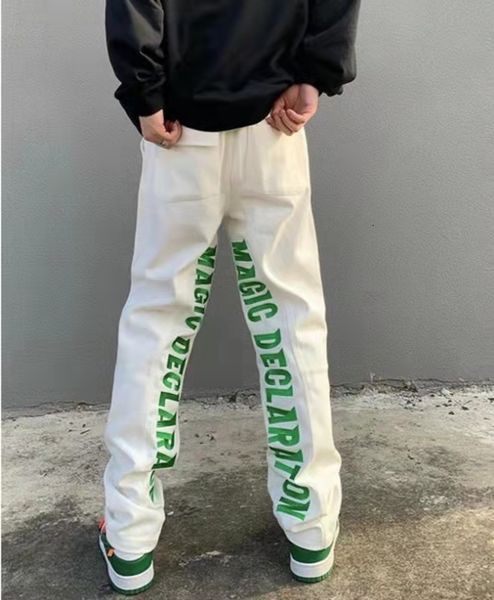 men s jeans spring and autumn br hip hop straight loose trousers men women high street letter embroidery behind the casual pants 230217, Blue
men s jeans spring and autumn br hip hop straight loose trousers men women high street letter embroidery behind the casual pants 230217, Blue