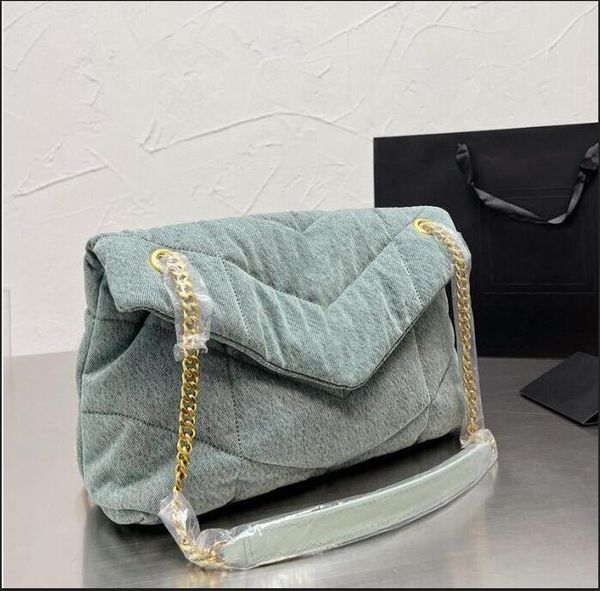puffer bag denim flap bags leather crossbody chain shoulder bag woman purse wallet luxurys designers handbag
puffer bag denim flap bags leather crossbody chain shoulder bag woman purse wallet luxurys designers handbag