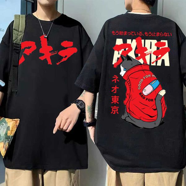 men's t-shirts anime akira cat kaneda sro double sided print tshirt men women fashion oversized tshirt cartoon manga pattern t shirt j2, White;black
men's t-shirts anime akira cat kaneda sro double sided print tshirt men women fashion oversized tshirt cartoon manga pattern t shirt j2, White;black