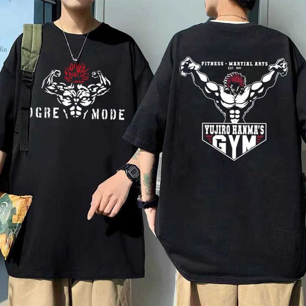 men's t-shirts anime baki the grappler yujiro hanma gym vintage tshirts men women manga harajuku t shirt men's oversized vintage t, White;black
men's t-shirts anime baki the grappler yujiro hanma gym vintage tshirts men women manga harajuku t shirt men's oversized vintage t, White;black