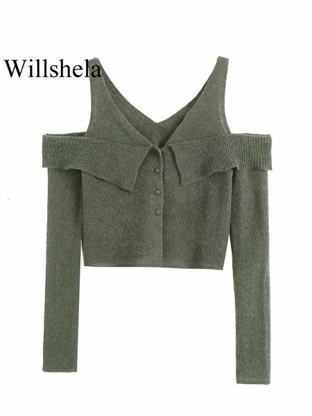 women s knits tees willshela women fashion green hollow out single breasted knitted cardigan sweater vintage v neck long sleeves female outw, White
women s knits tees willshela women fashion green hollow out single breasted knitted cardigan sweater vintage v neck long sleeves female outw, White
