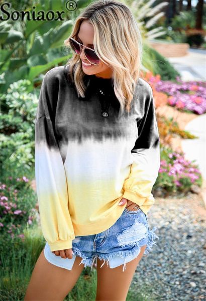 women's tshirt fashion rainbow gradient print women autumn winter o neck loose casual female versatile basic daily tees 230217, White
women's tshirt fashion rainbow gradient print women autumn winter o neck loose casual female versatile basic daily tees 230217, White