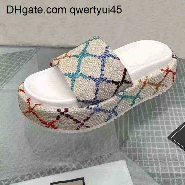 qwertyui45 slippers summer brand designer thick retro embroidered canvas women's plus size slippers beach outdoor indoor sandals mules, Black
qwertyui45 slippers summer brand designer thick retro embroidered canvas women's plus size slippers beach outdoor indoor sandals mules, Black