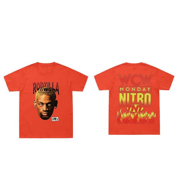 men's t-shirts dennis rodman print tshirt hip hop rapper loose t shirts summer men women classic vintage rocky 97 tee short sleeve j23, White;black
men's t-shirts dennis rodman print tshirt hip hop rapper loose t shirts summer men women classic vintage rocky 97 tee short sleeve j23, White;black