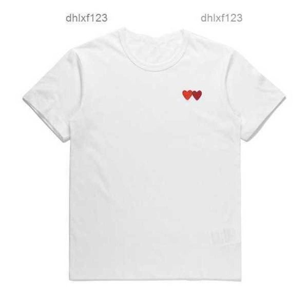 play mens t shirt designer red commes heart casual women garcons s badge des quanlity ts cotton cdg embroidery short sleevewg5t, White;black
play mens t shirt designer red commes heart casual women garcons s badge des quanlity ts cotton cdg embroidery short sleevewg5t, White;black