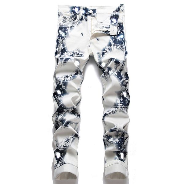 men's jeans men's jeans cotton trendyol streetwear punk calca rock motorcycle printed slim for men 230217, Blue
men's jeans men's jeans cotton trendyol streetwear punk calca rock motorcycle printed slim for men 230217, Blue