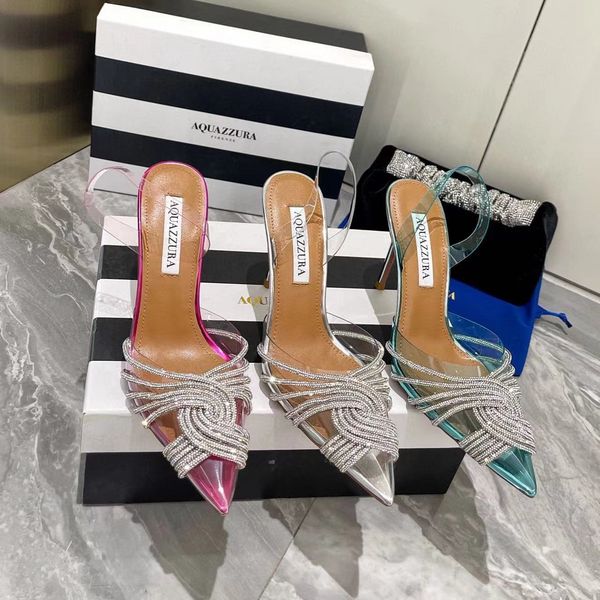 aquazzura designers dress shoes new womens sandals 10cm women heels crysta buckle party lady wedding heels strap 100% leather sole sandal wi, Black
aquazzura designers dress shoes new womens sandals 10cm women heels crysta buckle party lady wedding heels strap 100% leather sole sandal wi, Black