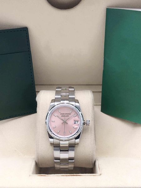 31mm womens automatic mechanical watches gold silver jubilee stainless steel strap women wristwatches smooth case diamond bezel watch fashio, Slivery;golden
31mm womens automatic mechanical watches gold silver jubilee stainless steel strap women wristwatches smooth case diamond bezel watch fashio, Slivery;golden