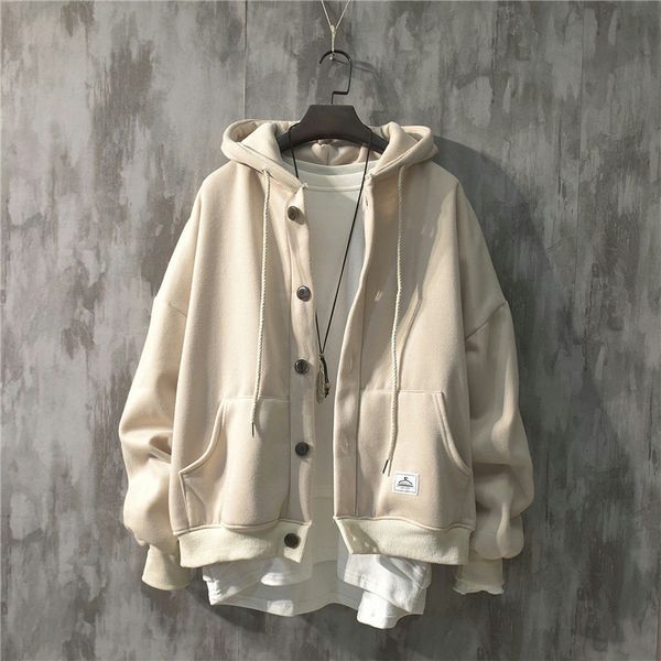 mens hoodies sweatshirts korean for men fashion solid bf style fall winter brand casual loose coat street thick warm male cardigans 230216, Black
mens hoodies sweatshirts korean for men fashion solid bf style fall winter brand casual loose coat street thick warm male cardigans 230216, Black