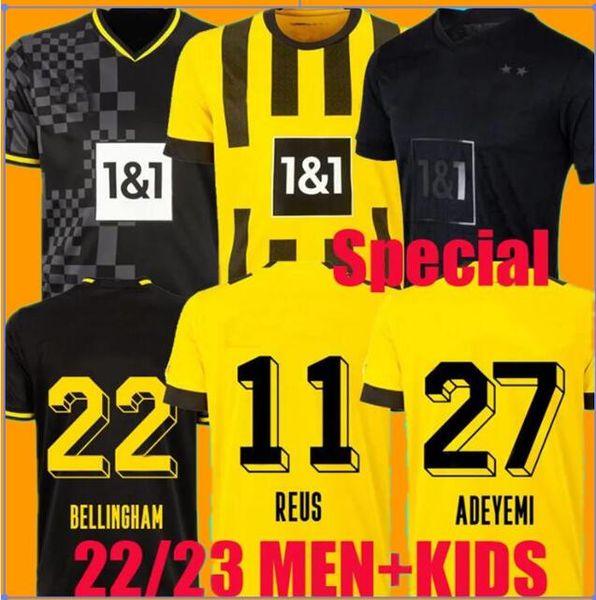 22-23 westfalen dortmund all-black special soccer jersey 110 th borussia kohle & stahl 2022 2023 home football shirt reus bellingham hummels, Black;yellow
22-23 westfalen dortmund all-black special soccer jersey 110 th borussia kohle & stahl 2022 2023 home football shirt reus bellingham hummels, Black;yellow